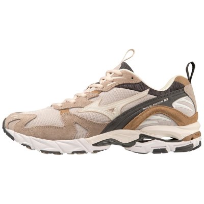 Zapatillas Mizuno WAVE Rider 10 Premium Mujer Plateados / Blancos / Marrom - Chile M697PJIERM